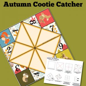 Autumn Cootie Catcher