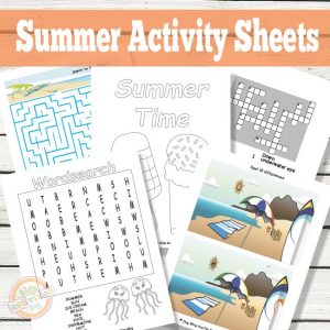 Summer Activity Sheets