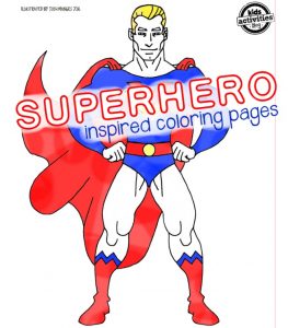 Super Hero Coloring Pages