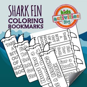 Shark Fin Bookmarks