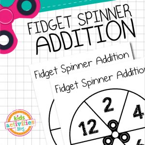 Fidget Spinner Addition Game