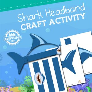 Shark Headband Craft Activity