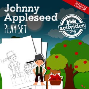 Johnny Appleseed Printable Play Set