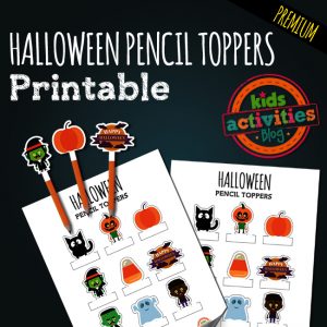 Halloween Pencil Toppers