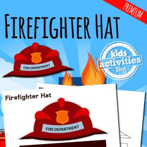 Firefighter Hat Printable