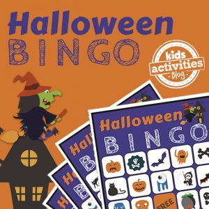 Halloween BINGO Printable Game for Kids