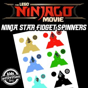 LEGO NINJAGO Fidget Spinners Printables