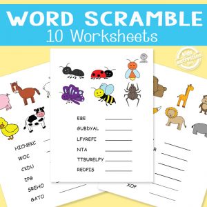 Vocabulary Word Scrambles