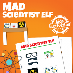 Mad Scientist Elf on the Shelf