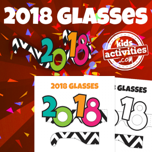 Printable 2018 Glasses