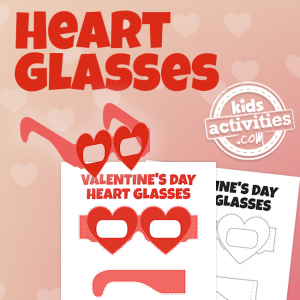 Valentine’s Day Heart Glasses