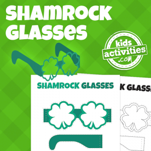 St. Patrick’s Day Shamrock Glasses
