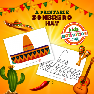 Sombrero Hat Craft Printable