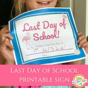 Last Day of School Sign